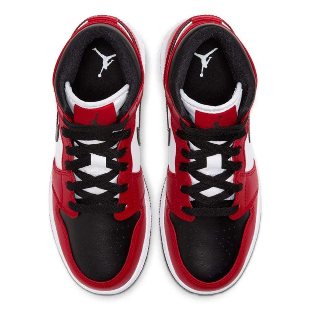 Air Jordan 1 Mid GS 'Chicago Black Toe' - Image 4