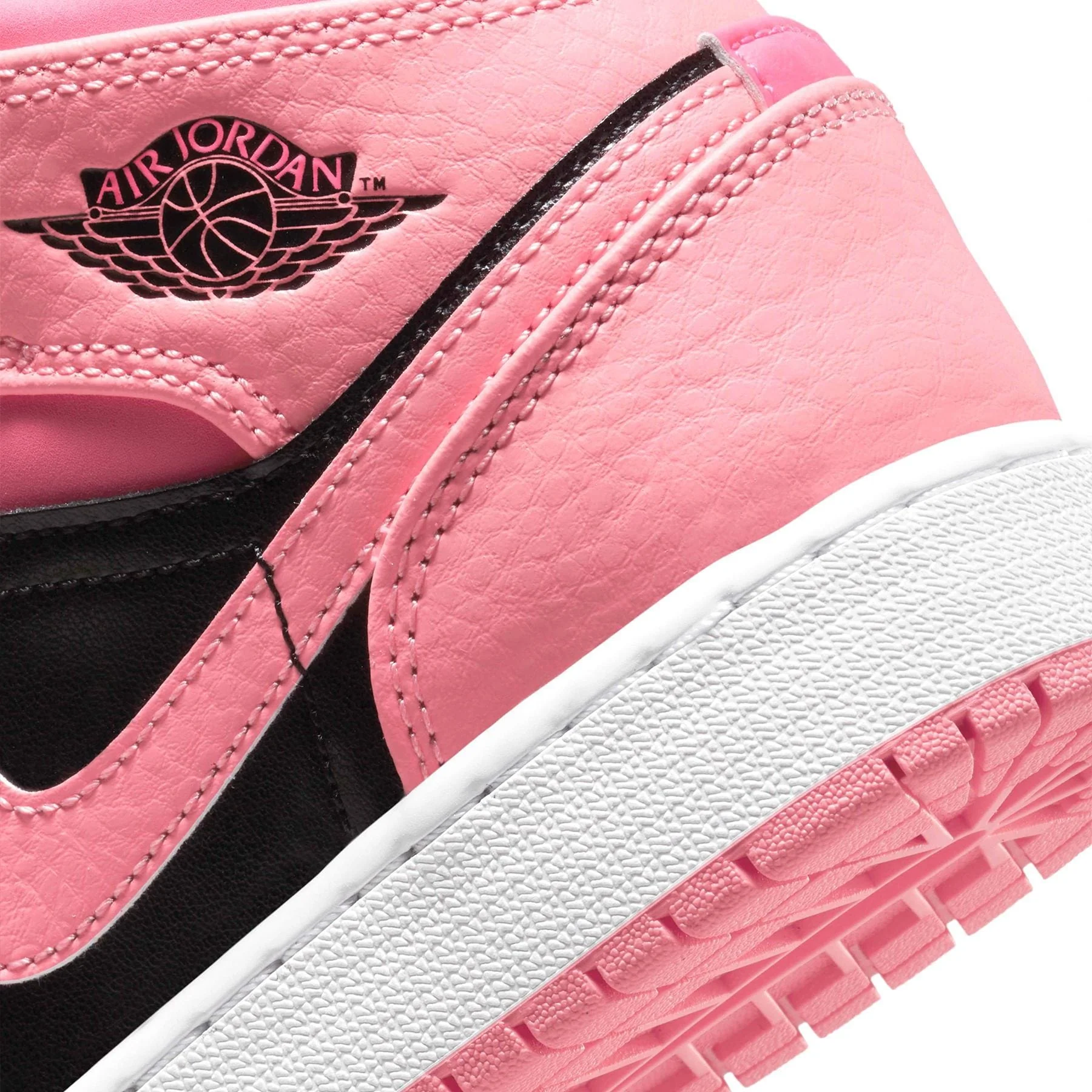 Air Jordan 1 Mid GS 'Coral Chalk' - Image 7