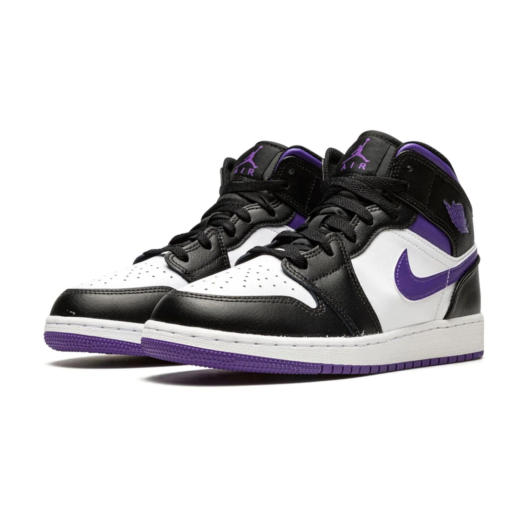 Air Jordan 1 Mid GS 'Dark Iris' - Image 2