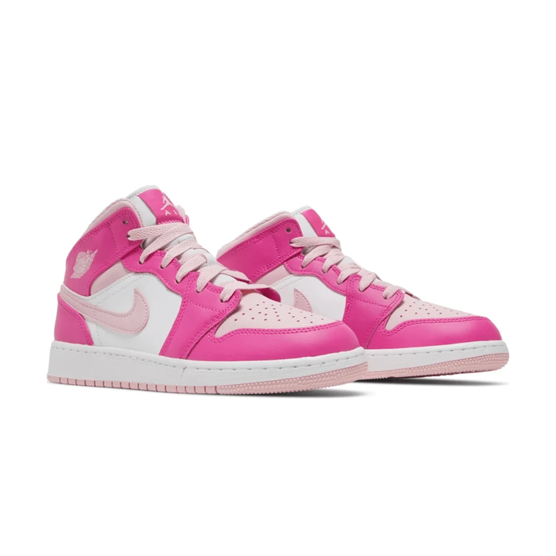 Air Jordan 1 Mid GS 'Fierce Pink' - Image 3