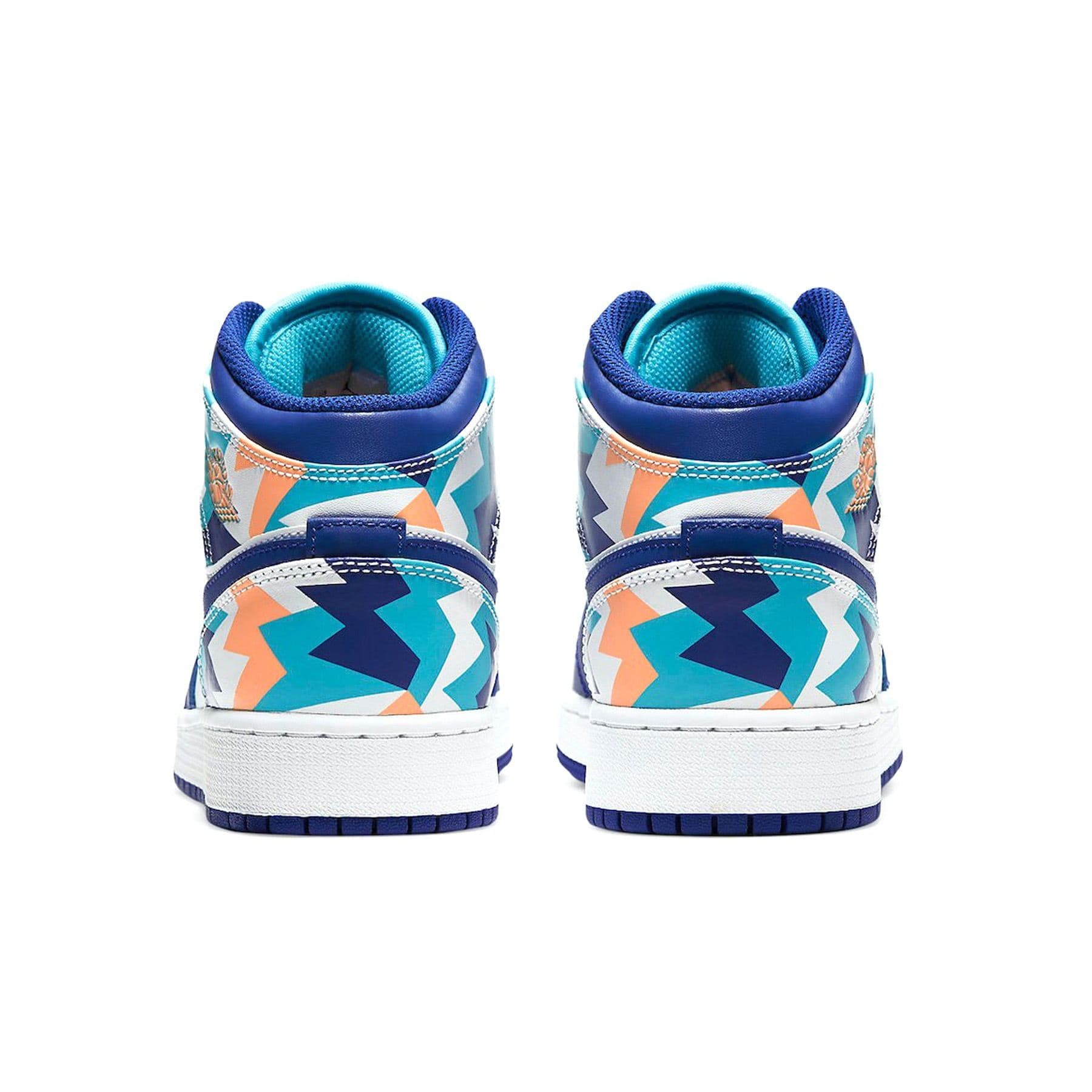 Air Jordan 1 Mid GS 'Geometric Print' - Image 4