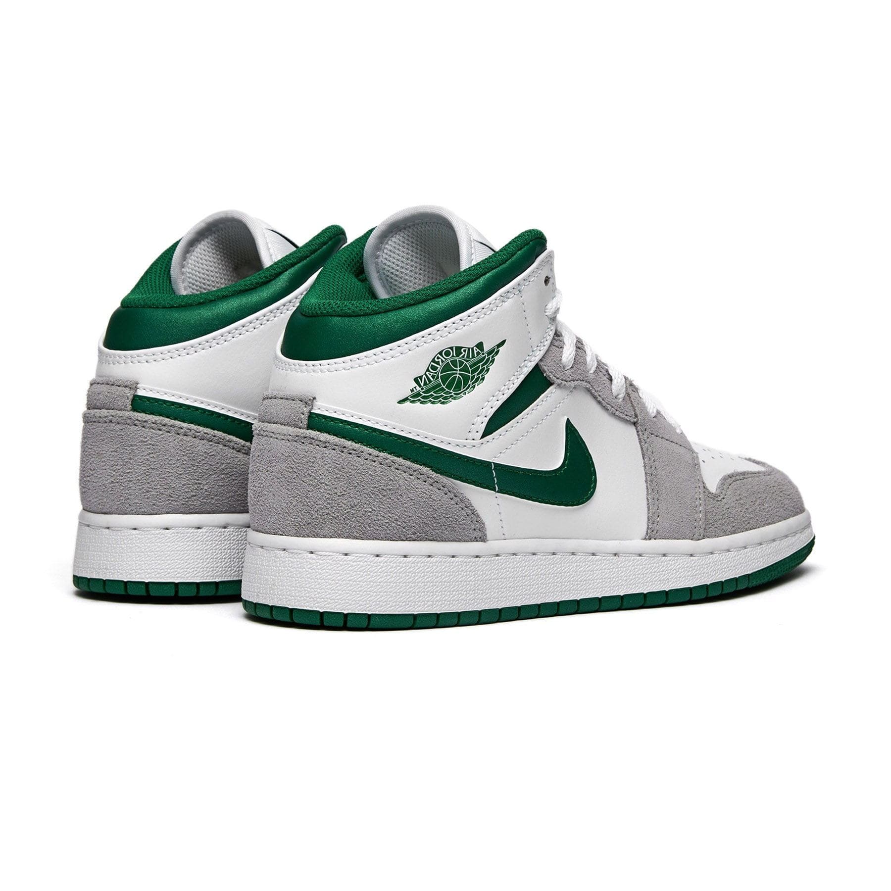 Air Jordan 1 Mid GS 'Green Grey' - Image 3
