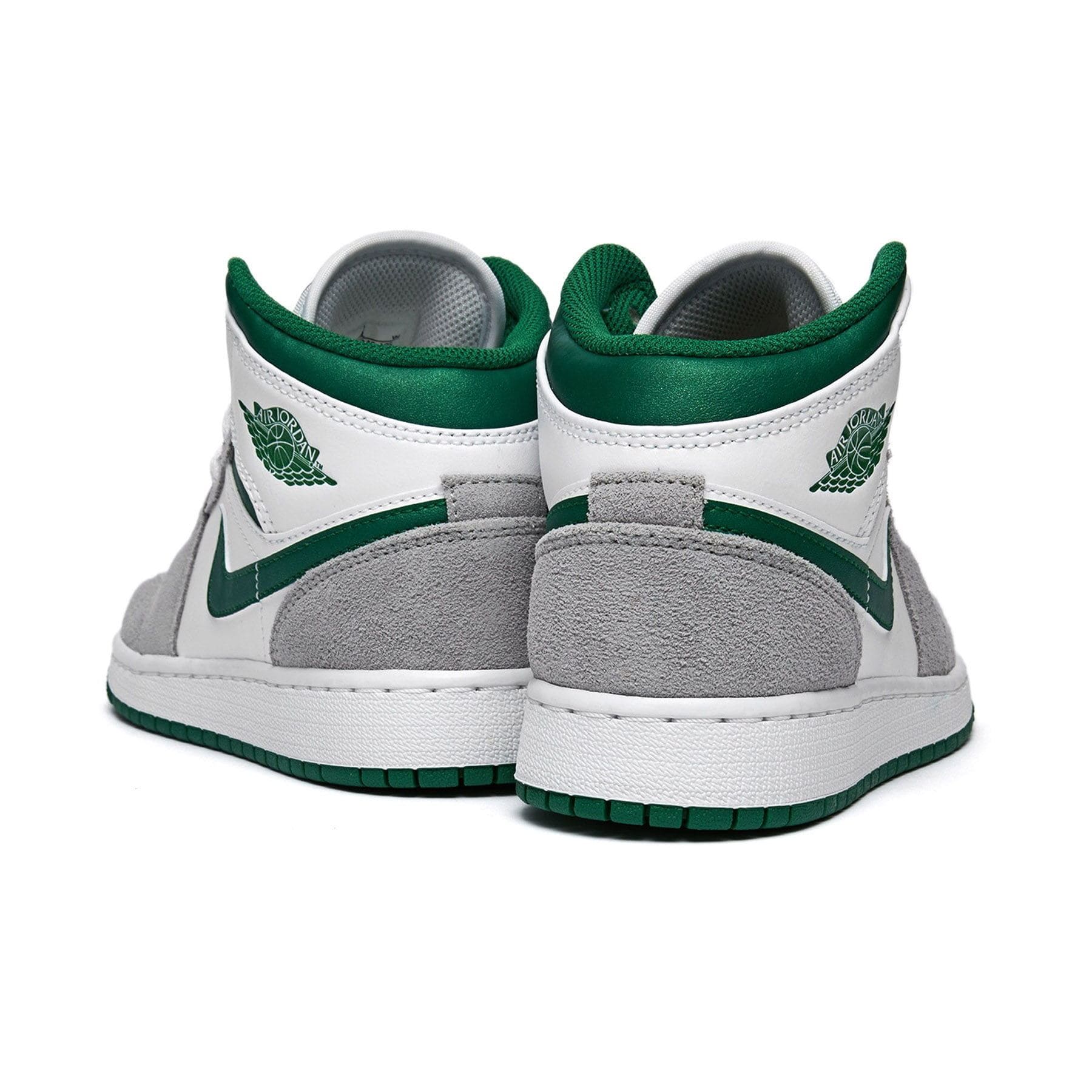 Air Jordan 1 Mid GS 'Green Grey' - Image 4