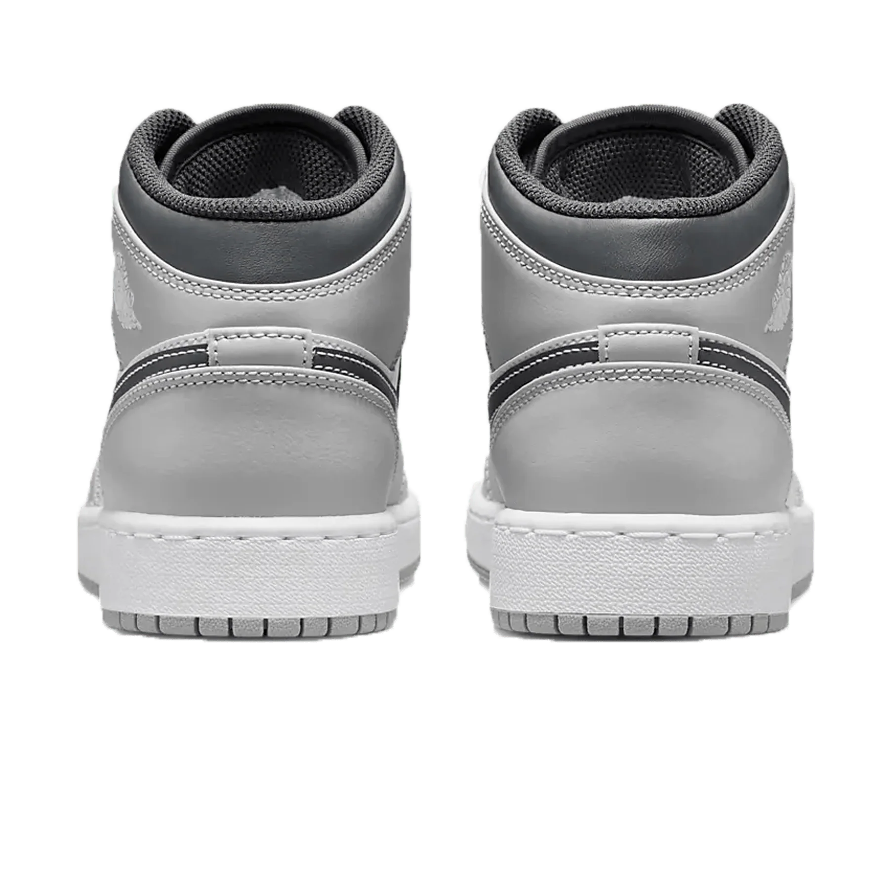 Air Jordan 1 Mid GS 'Light Smoke Grey' - Image 3