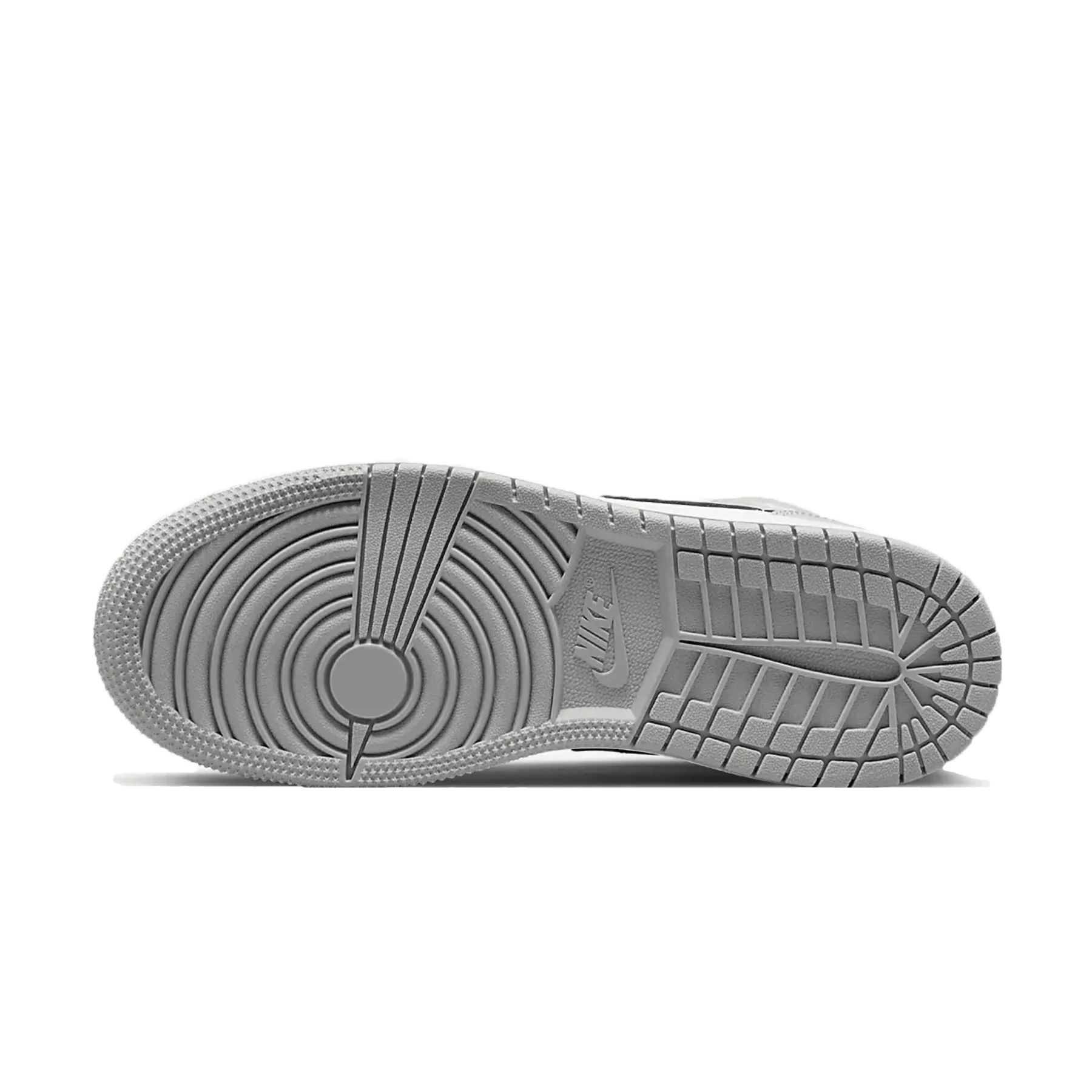 Air Jordan 1 Mid GS 'Light Smoke Grey' - Image 4
