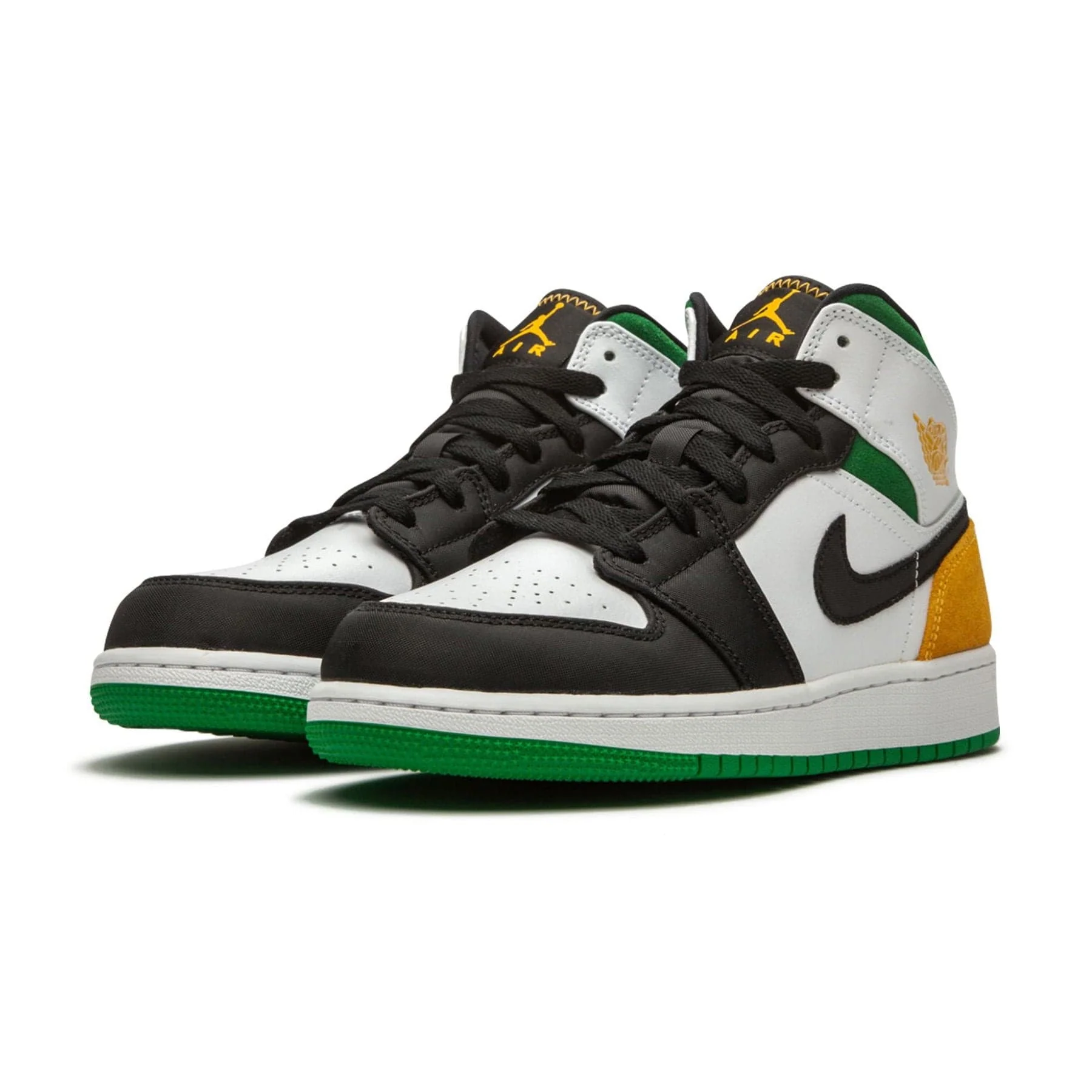 Air Jordan 1 Mid SE GS 'Oakland' - Image 2