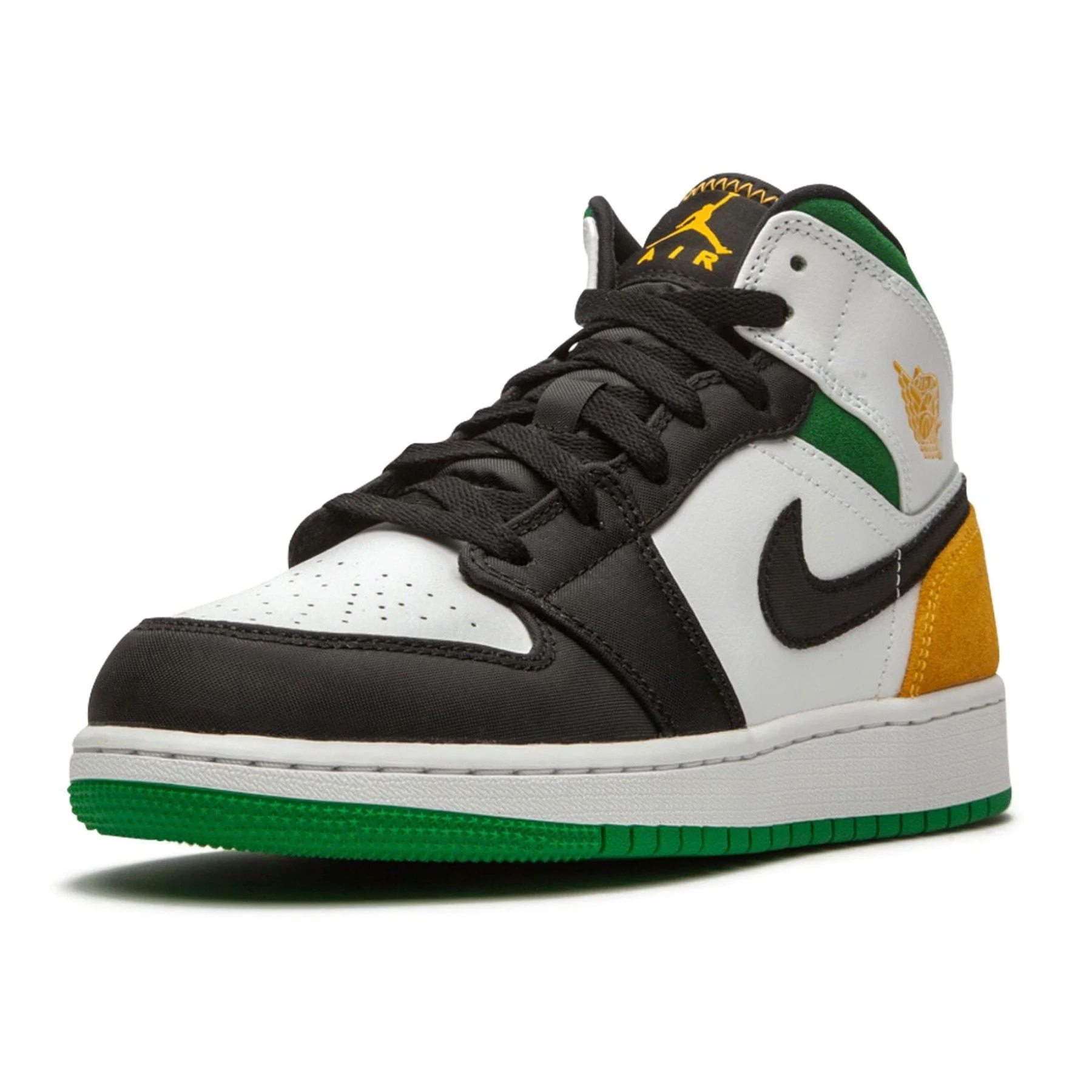 Air Jordan 1 Mid SE GS 'Oakland' - Image 4