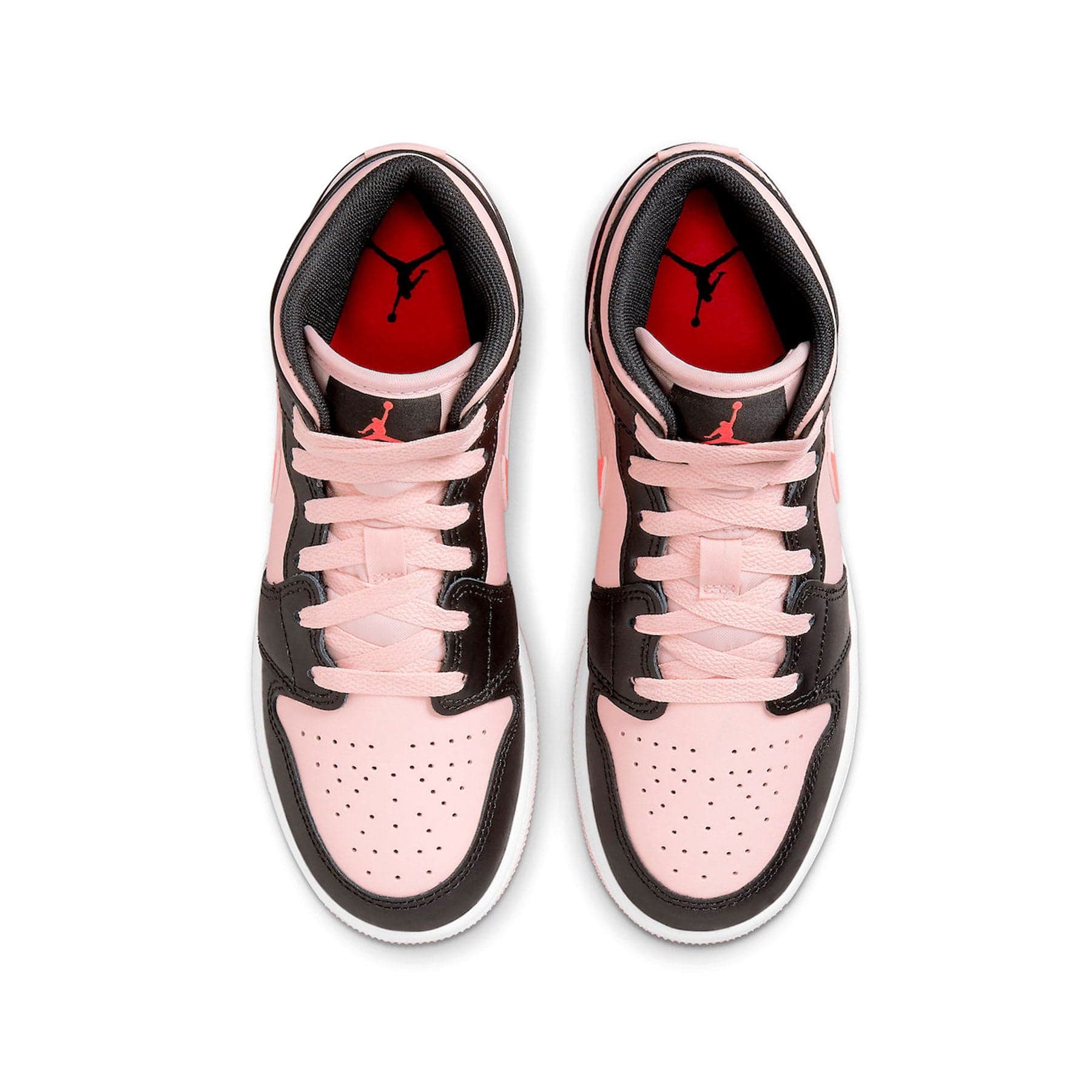 Air Jordan 1 Mid GS Black Pink Crimson - Image 3