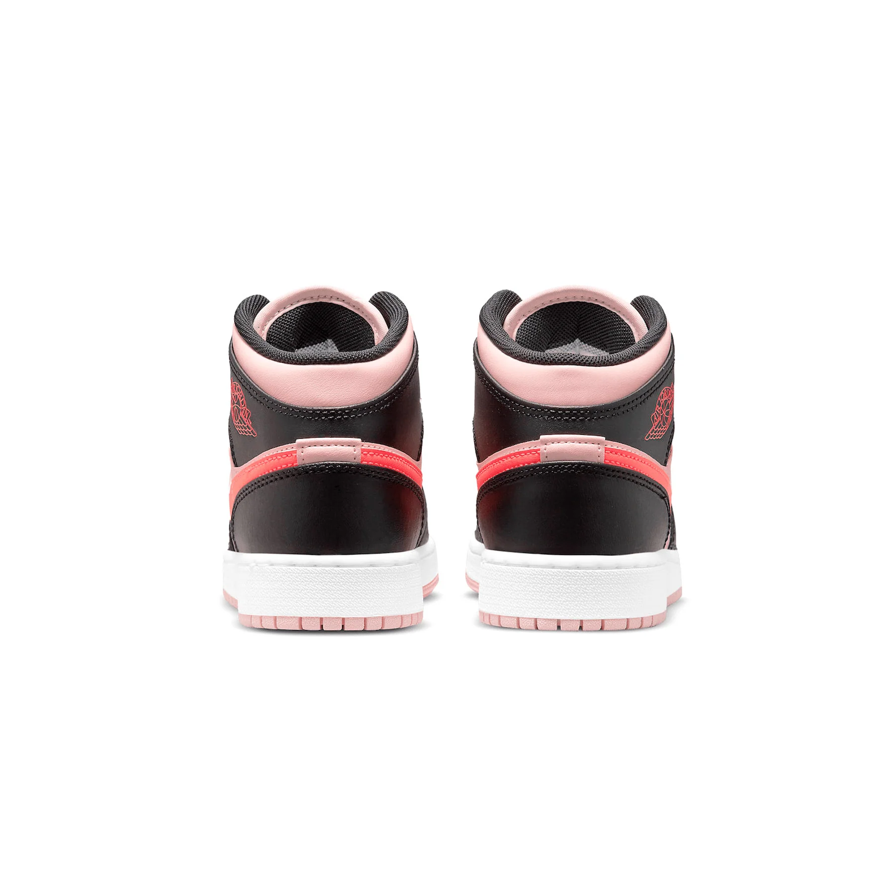 Air Jordan 1 Mid GS Black Pink Crimson - Image 4