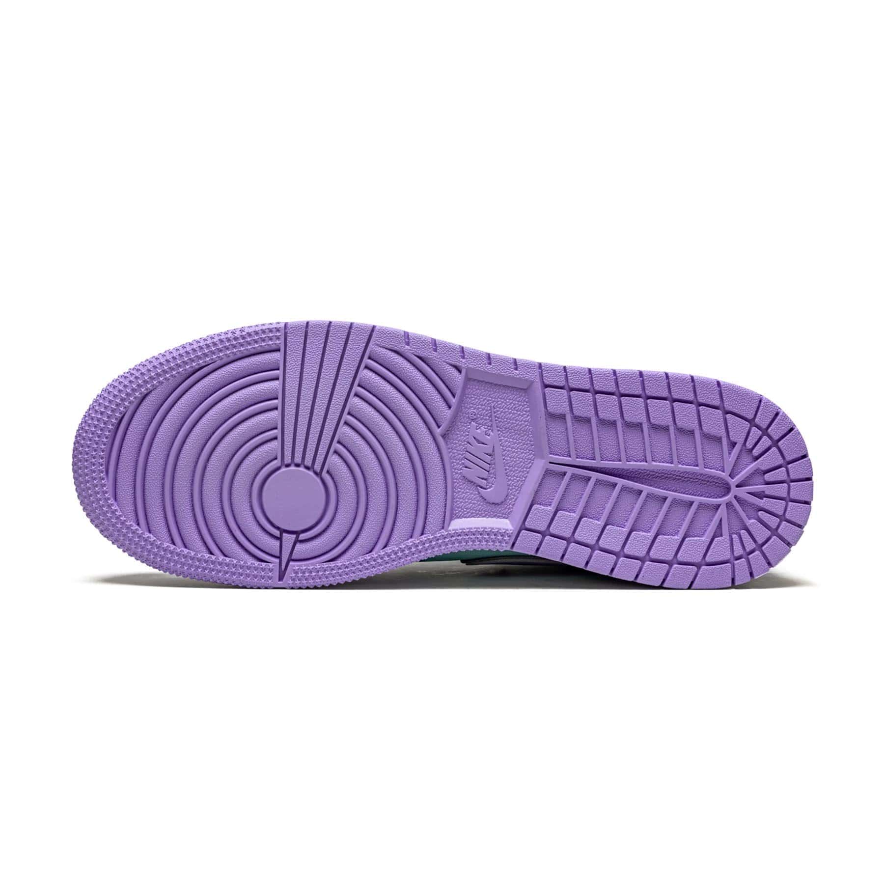 Air Jordan 1 Mid GS 'Purple Aqua' - Image 3