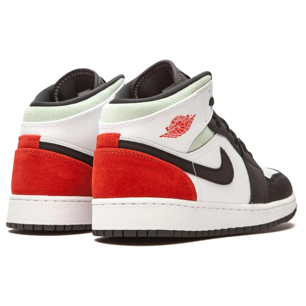 Air Jordan 1 Mid GS 'Red Mint' - Image 3