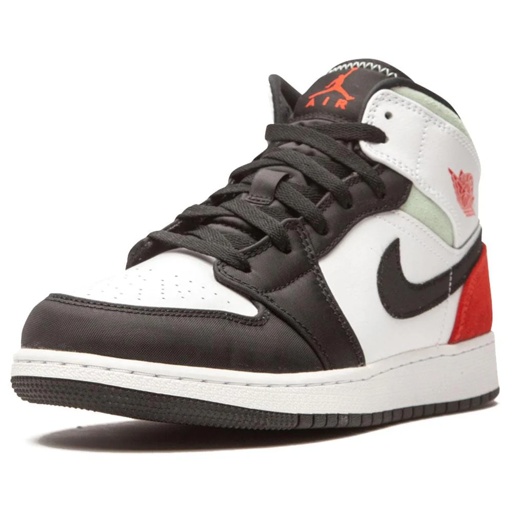Air Jordan 1 Mid GS 'Red Mint' - Image 5