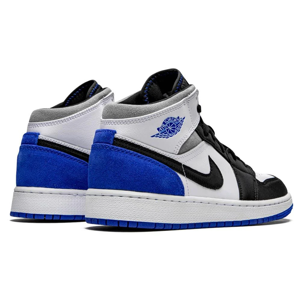 Air Jordan 1 Mid GS 'Royal White' - Image 3