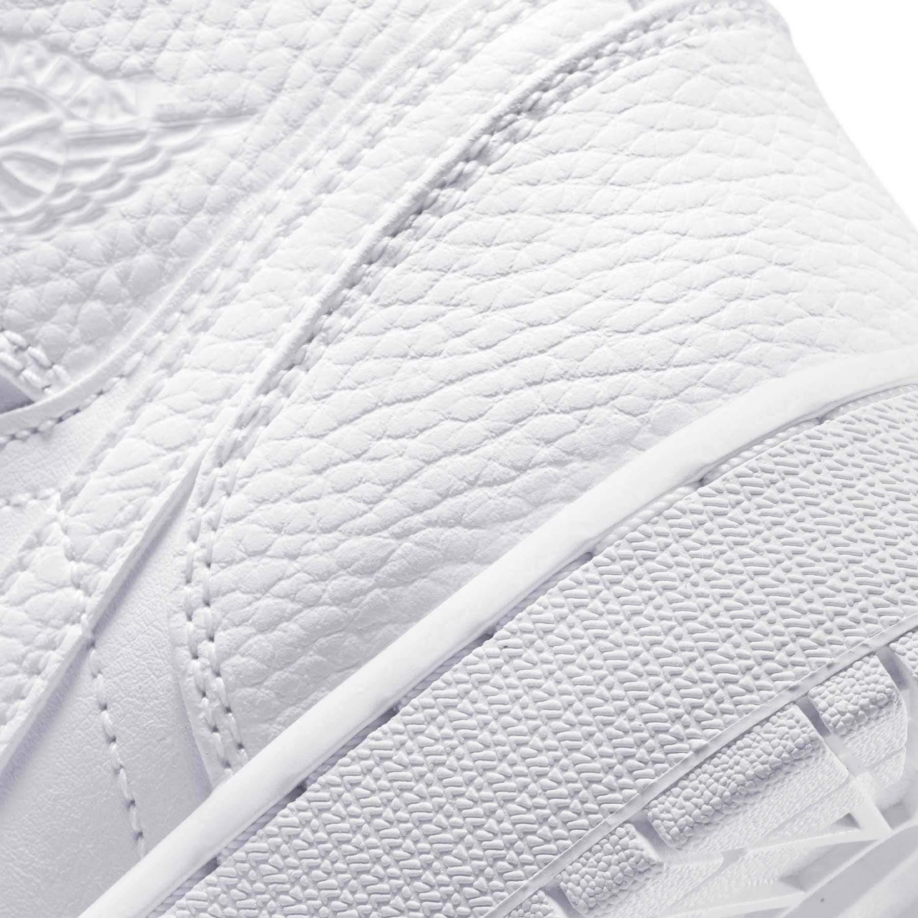 Air Jordan 1 Mid GS 'Triple White' - Image 7