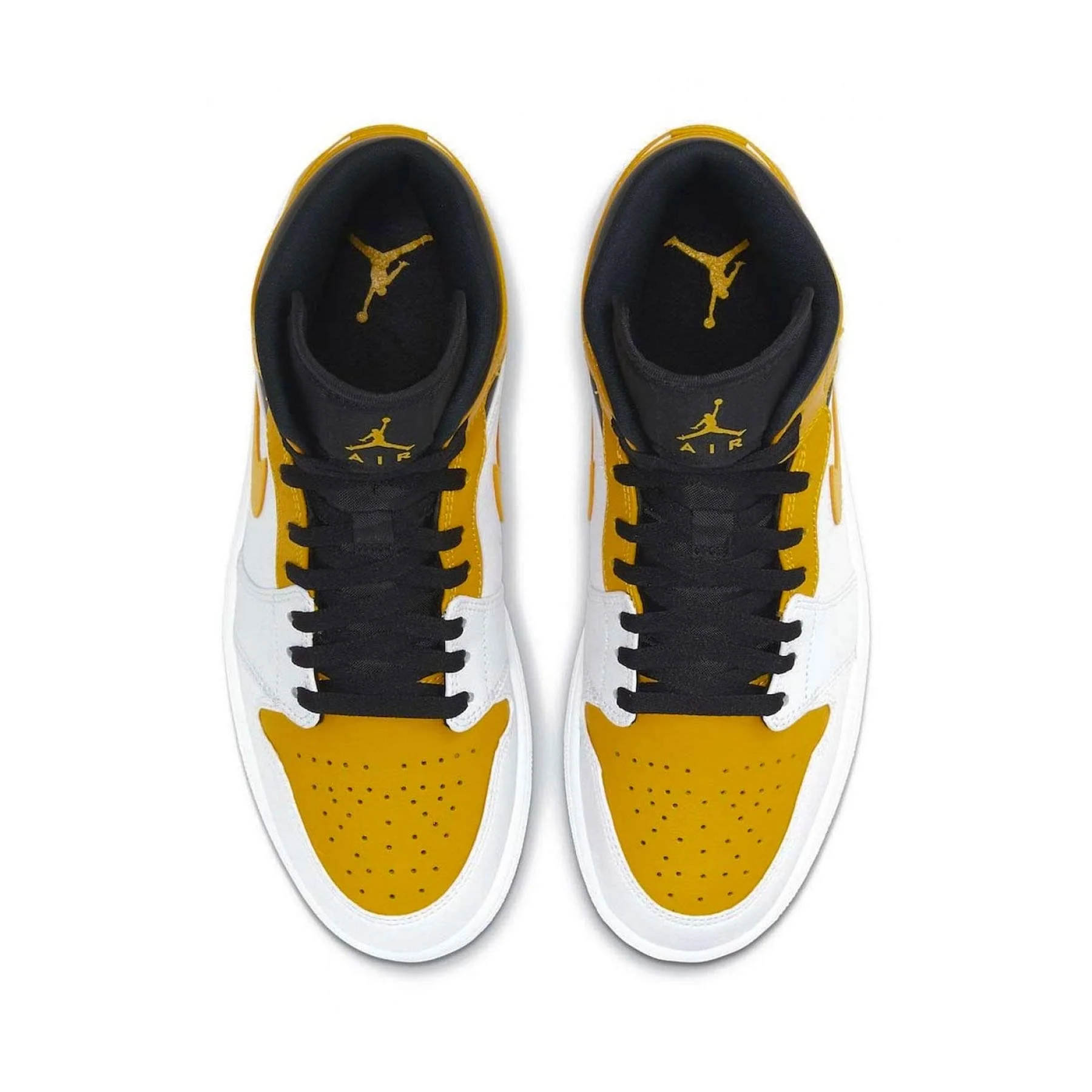 Air Jordan 1 Mid GS 'University Gold' - Image 4