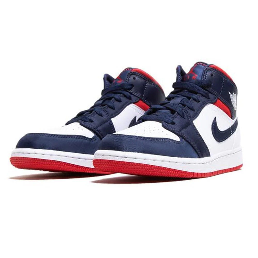 Air Jordan 1 Mid GS 'USA Olympic' - Image 3