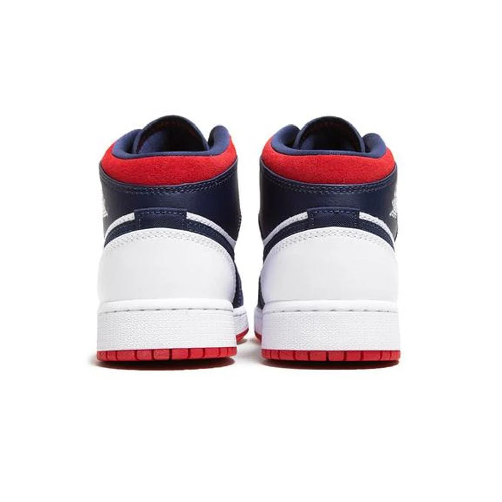 Air Jordan 1 Mid GS 'USA Olympic' - Image 6