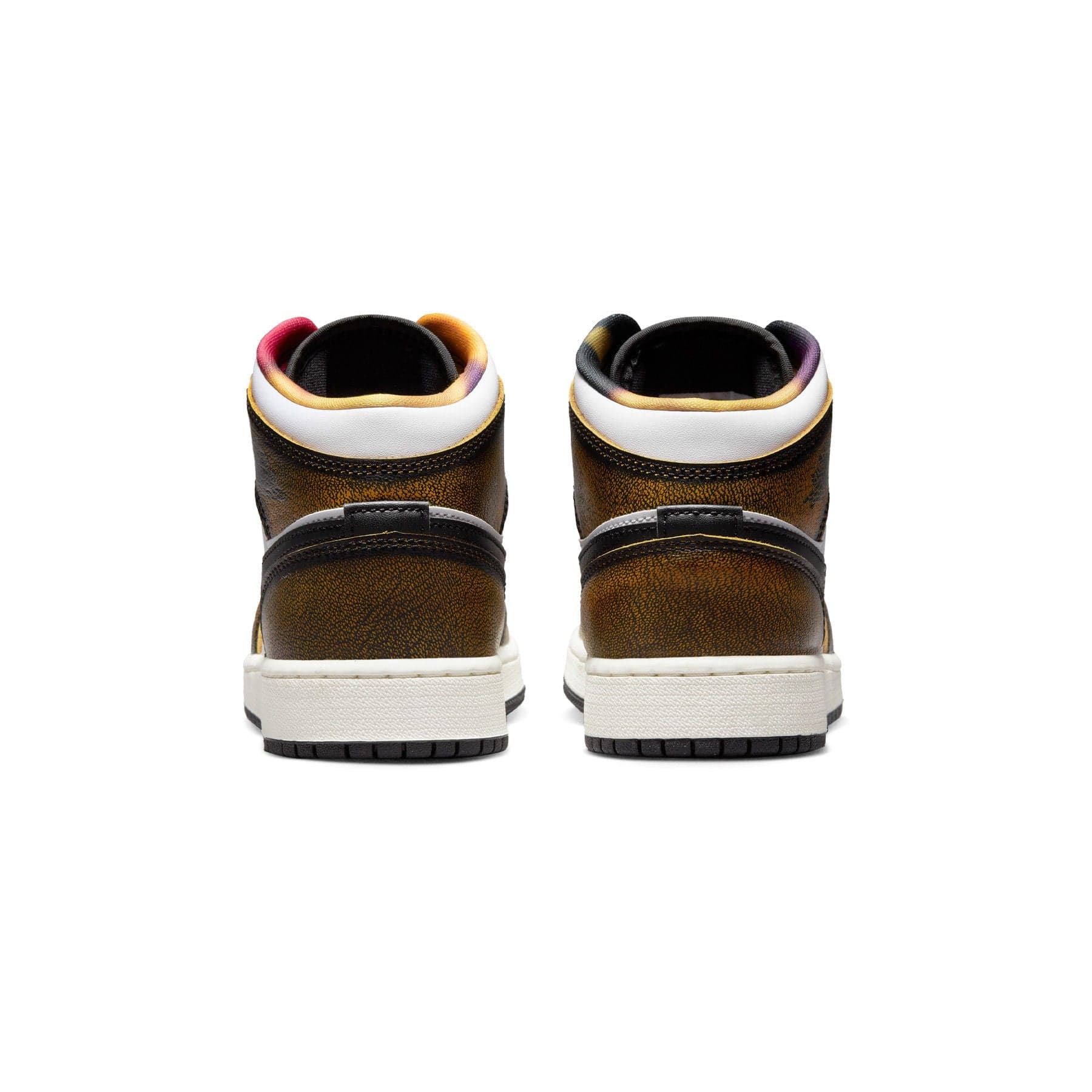 Air Jordan 1 Mid SE GS 'Wear-Away - Taxi' - Image 4