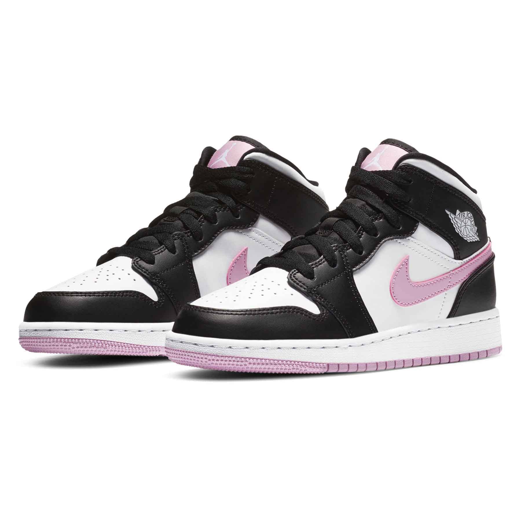 Air Jordan 1 Mid GS 'White Light Arctic Pink' - Image 2