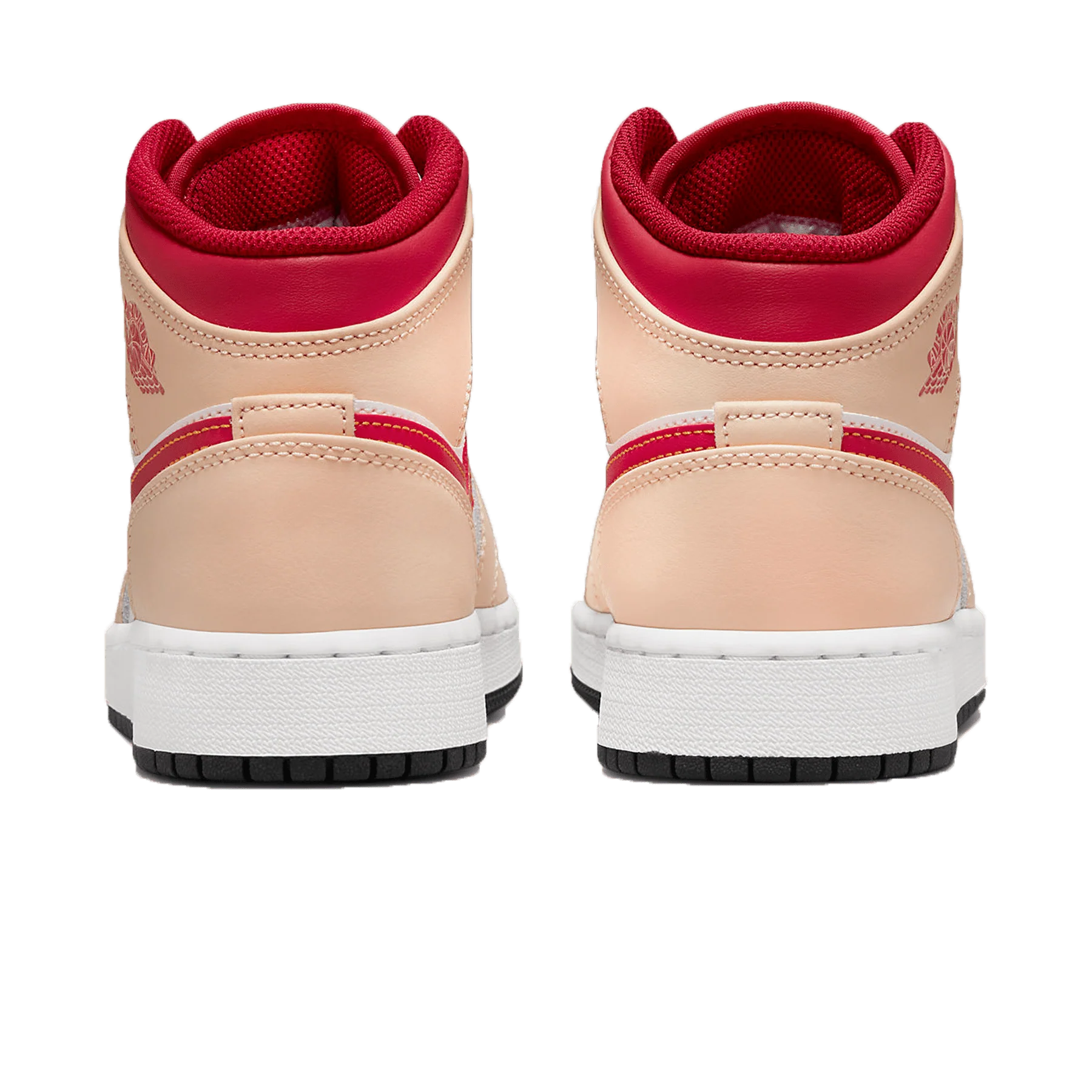 Air Jordan 1 Mid GS 'White Onyx Light Curry' - Image 3