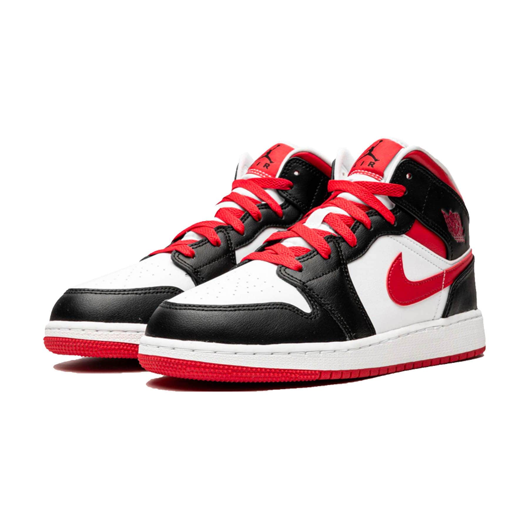 Air Jordan 1 Mid GS 'White Very Berry' - Image 2