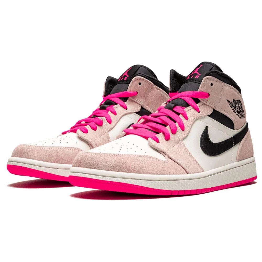 Air Jordan 1 Mid Hyper Pink - Image 2