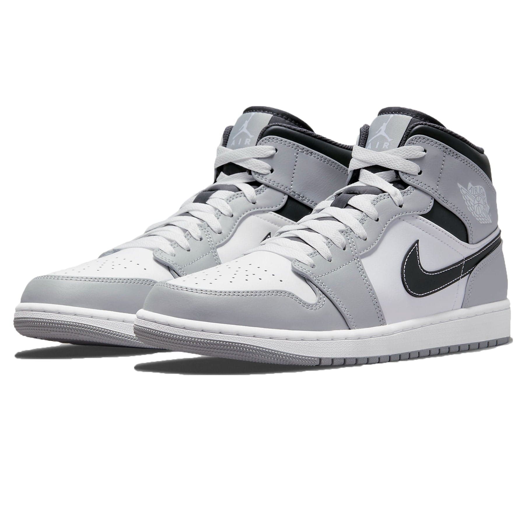 Air Jordan 1 Mid Smoke Grey Anthracite - Image 2