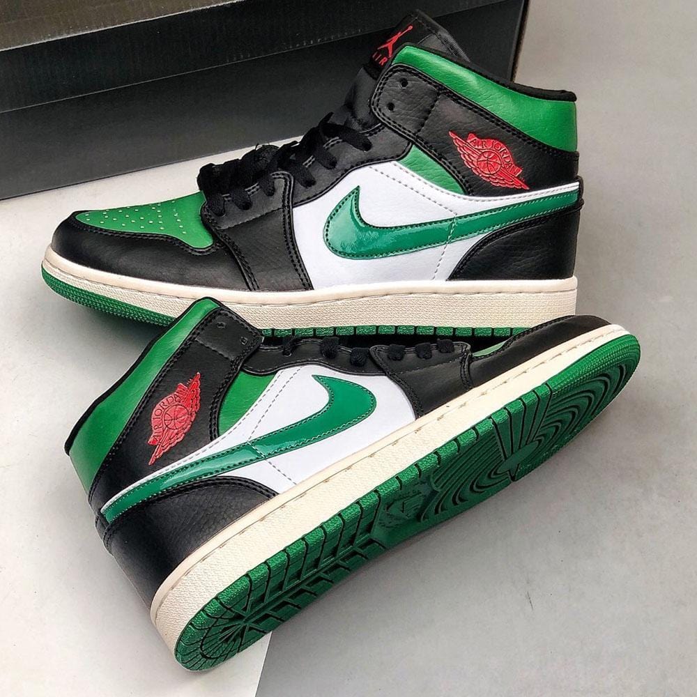 Air Jordan 1 Mid 'Pine Green' - Image 5