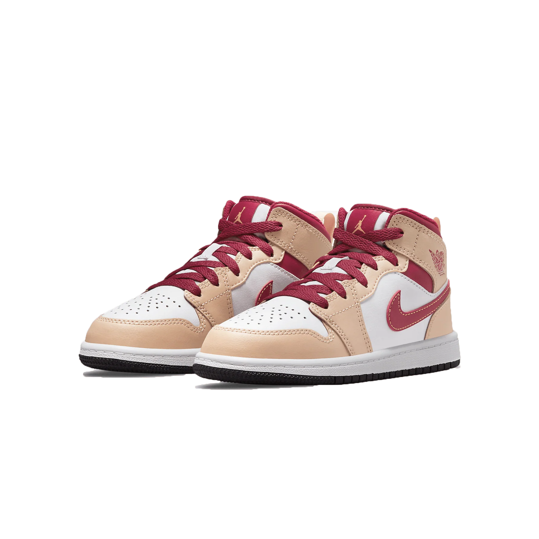 Air Jordan 1 Mid PS 'Light Curry Cardinal Red' - Image 2