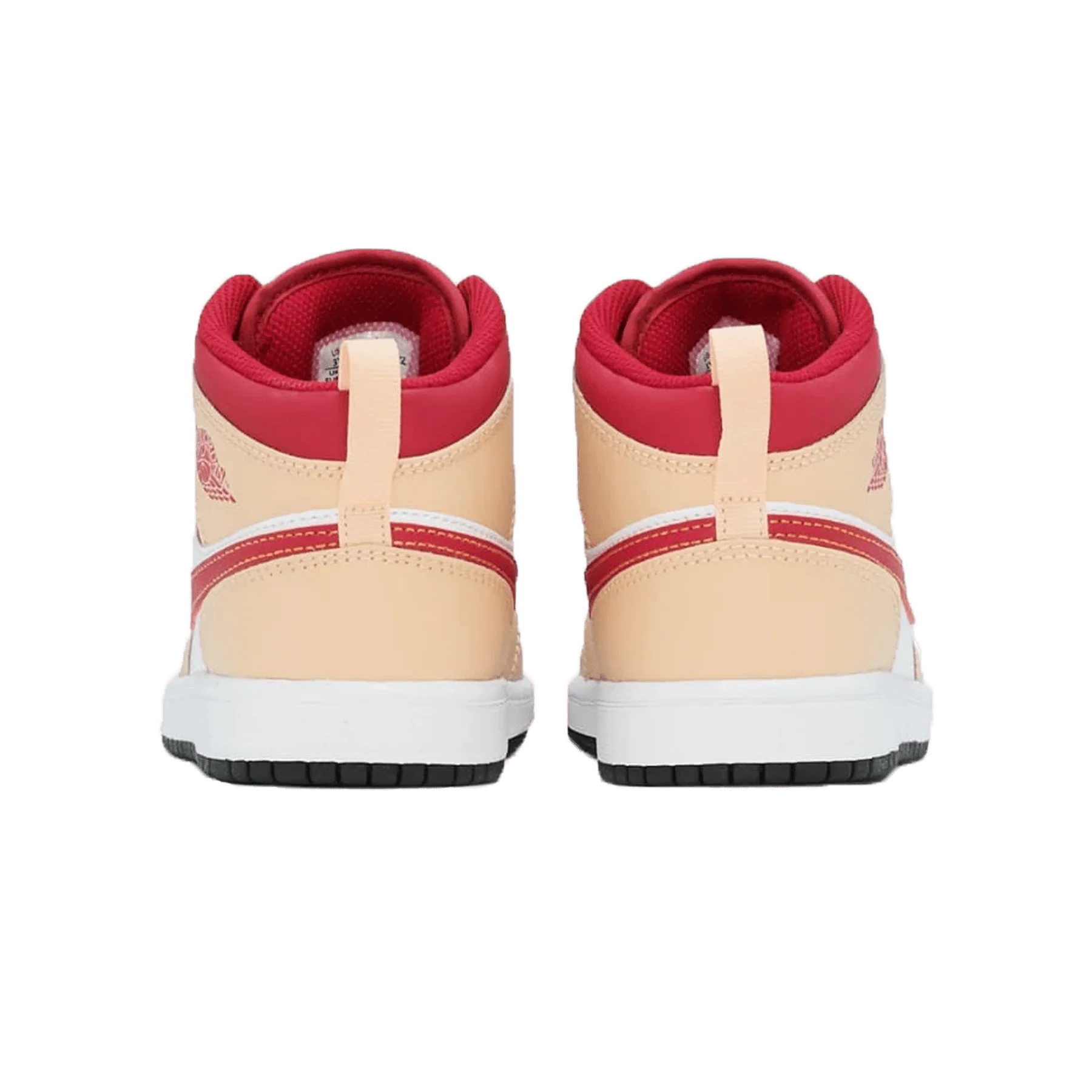 Air Jordan 1 Mid PS 'Light Curry Cardinal Red' - Image 3