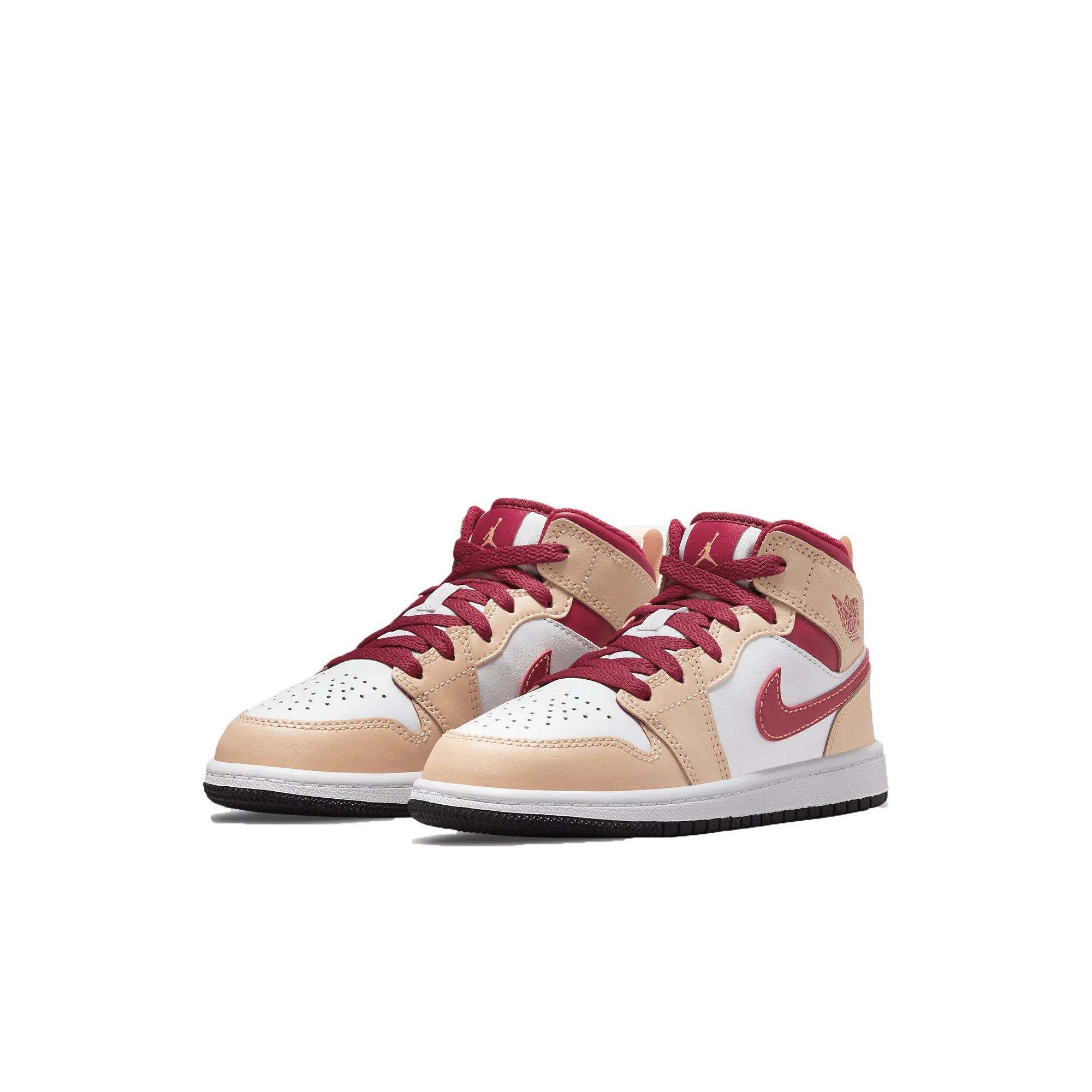 Air Jordan 1 Mid PS 'Light Curry Cardinal Red' - Image 6
