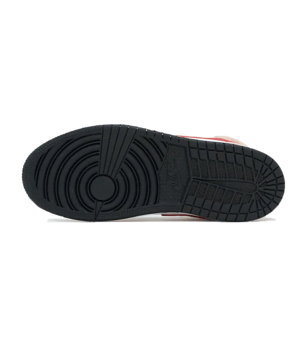 Air Jordan 1 Mid PS 'Light Curry Cardinal Red' - Image 8