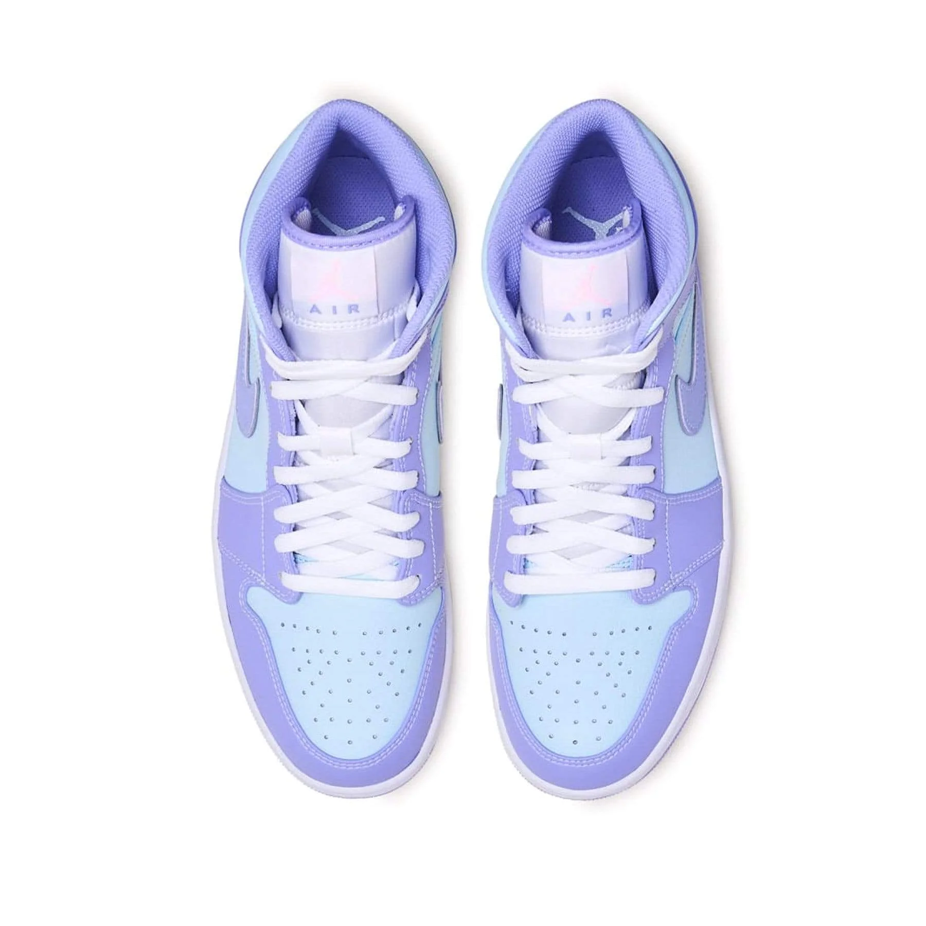 Air Jordan 1 Mid 'Purple Aqua' - Image 3