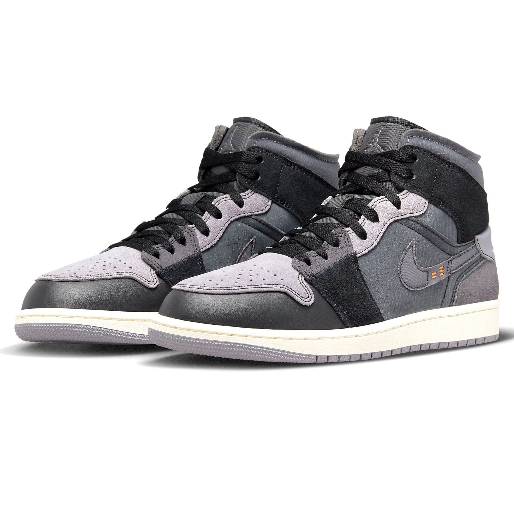 Air Jordan 1 Mid SE Craft 'Inside Out - Black' - Image 2