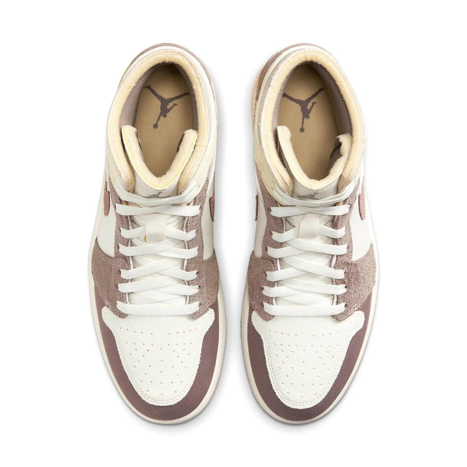 Air Jordan 1 Mid SE Craft 'Inside Out - Taupe Haze' - Image 3