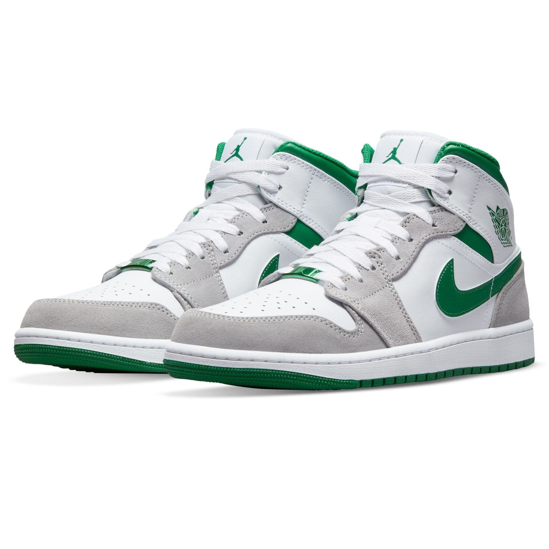 Air Jordan 1 Mid SE 'Grey Pine Green' - Image 2