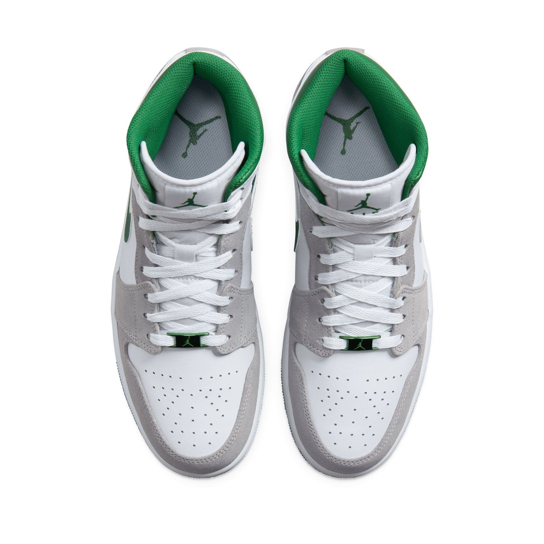 Air Jordan 1 Mid SE 'Grey Pine Green' - Image 3