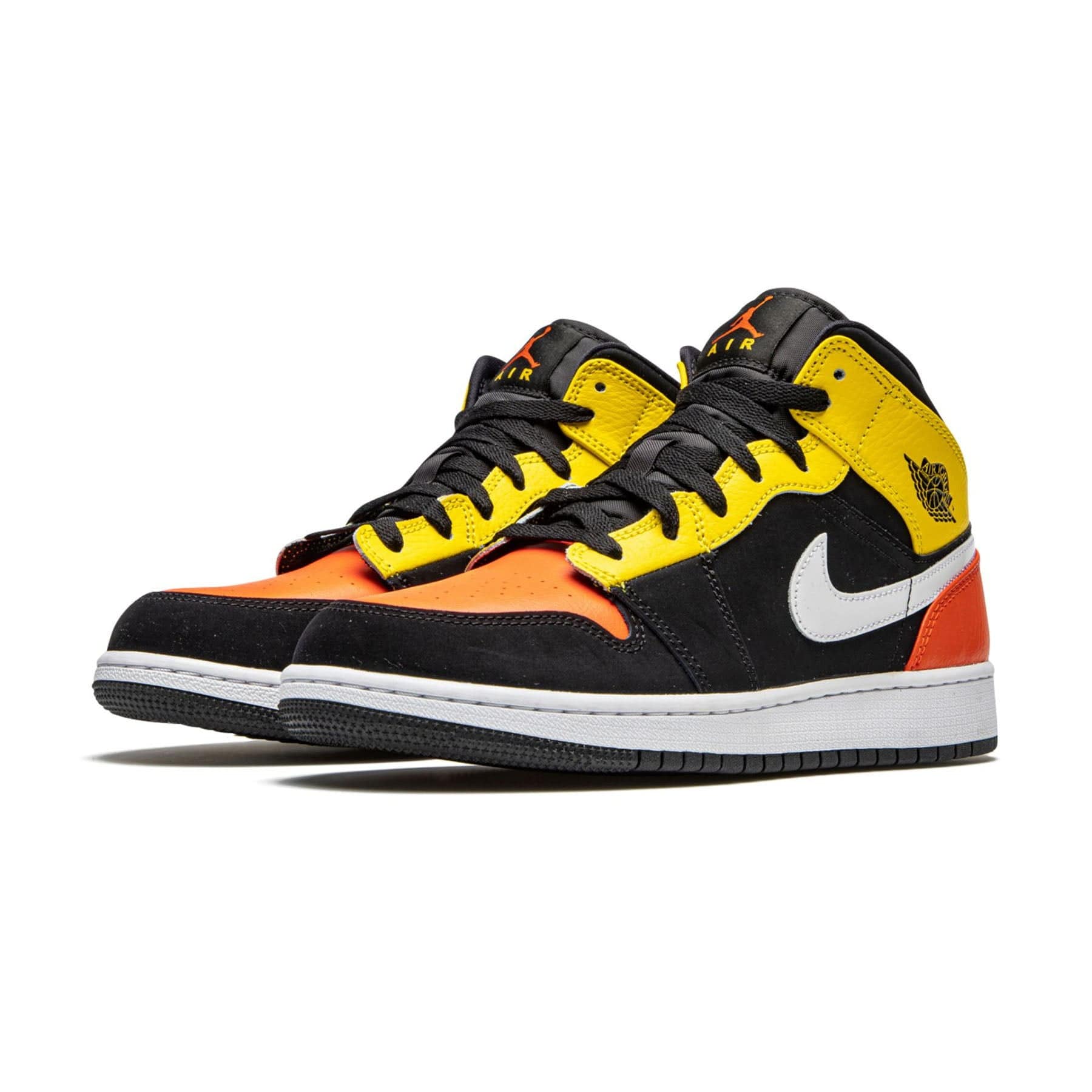 Air Jordan 1 Mid SE GS 'Amarillo Team Orange' - Image 2