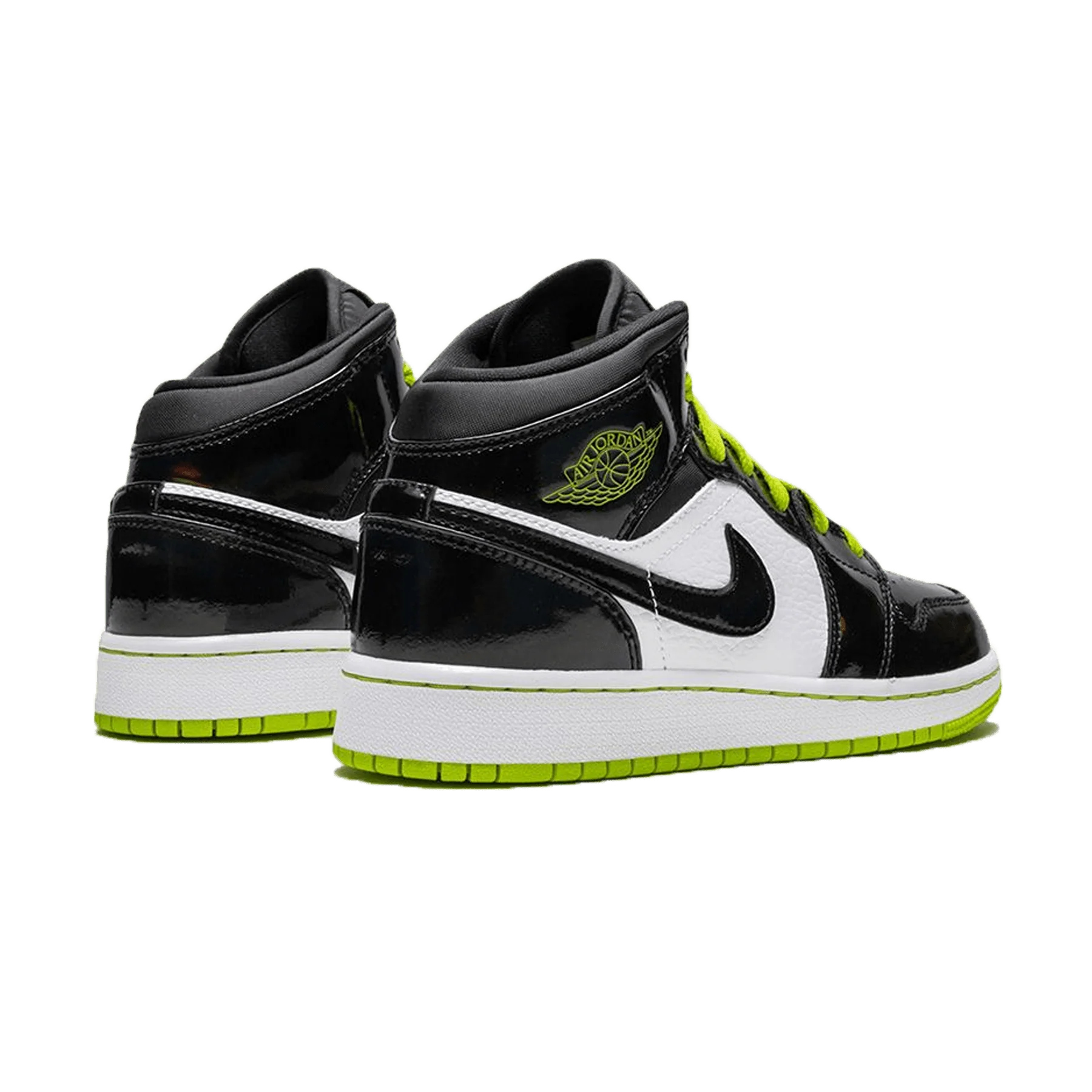 Air Jordan 1 Mid SE GS 'Black Cyber' - Image 3