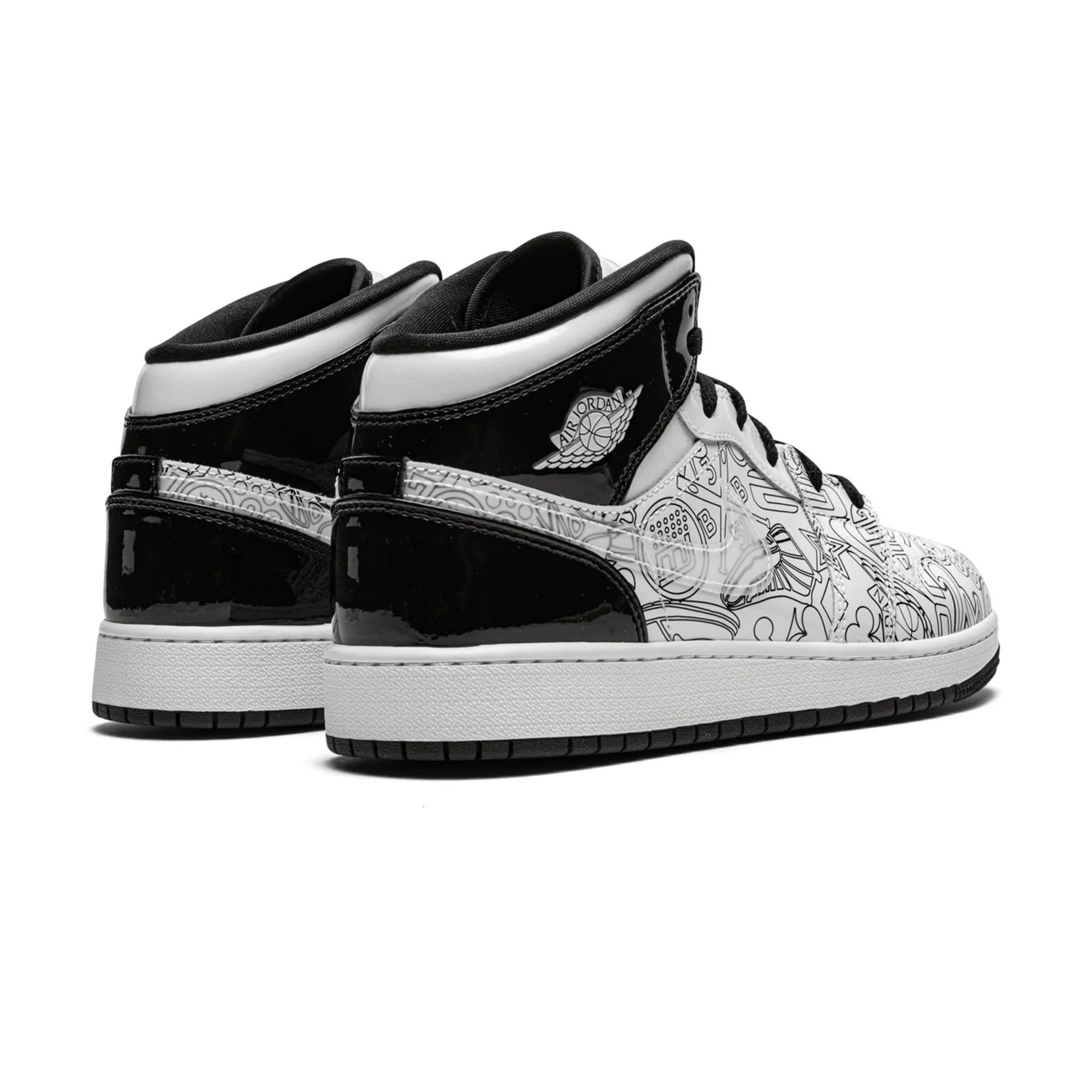 Air Jordan 1 Mid SE GS 'DIY' - Image 3
