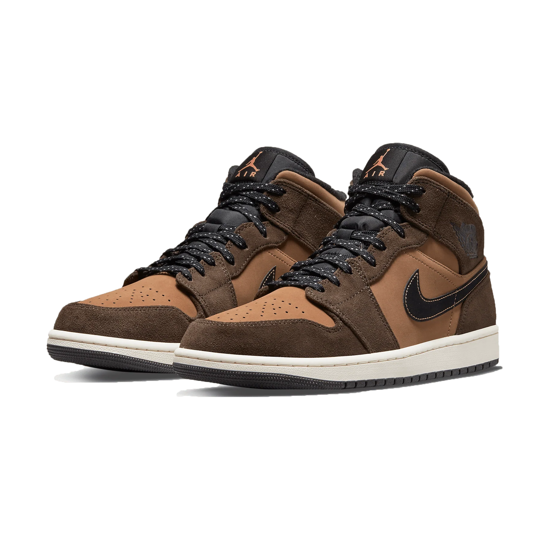Air Jordan 1 Mid SE GS 'Earth Tone' - Image 2