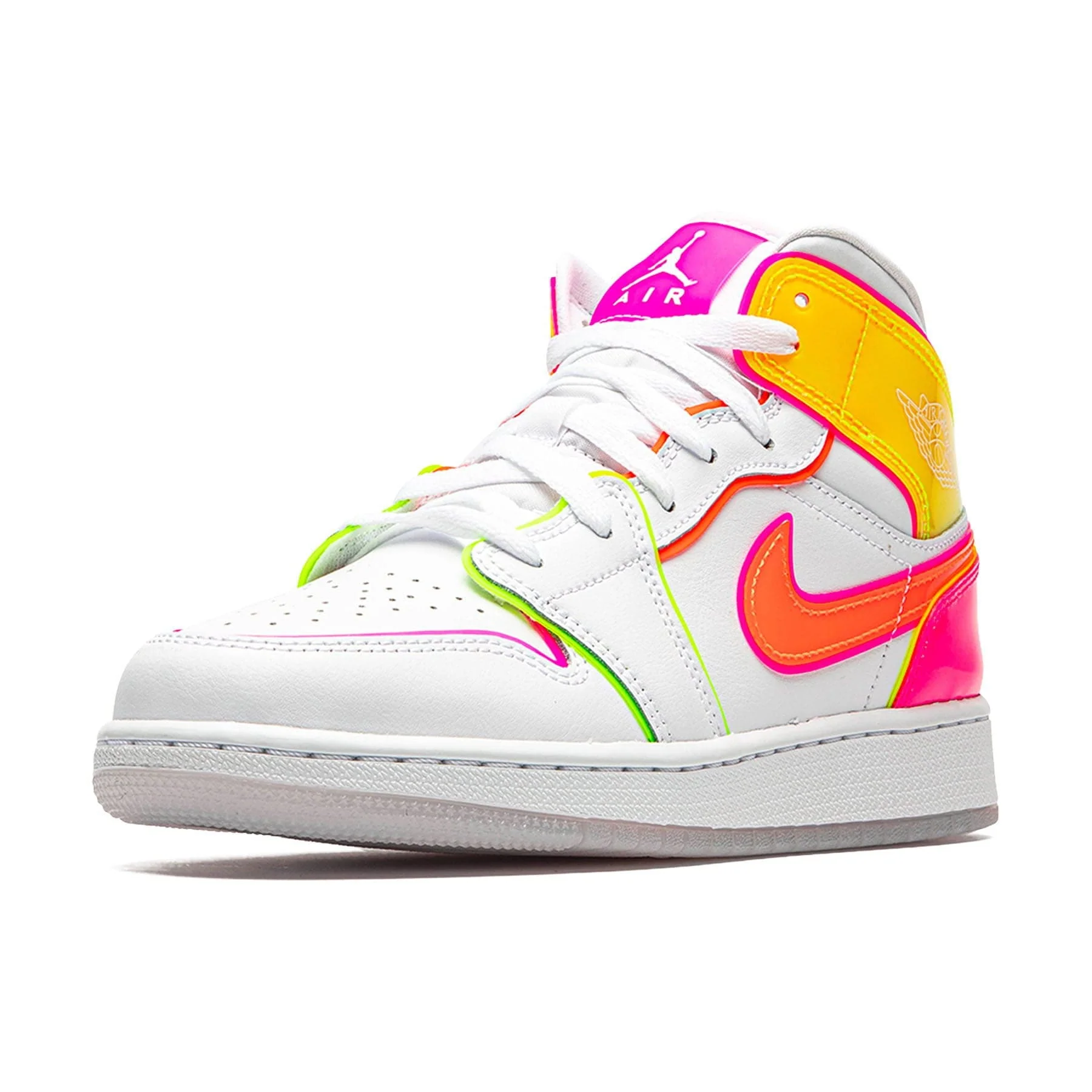 Air Jordan 1 Mid SE GS 'Edge Glow' - Image 4