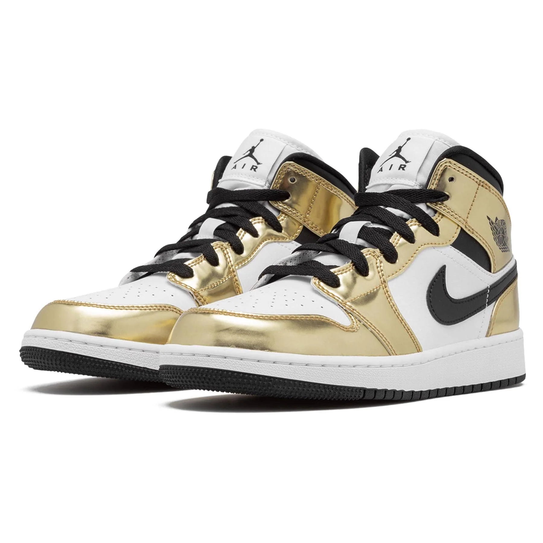 Air Jordan 1 Mid SE GS 'Metallic Gold' - Image 2