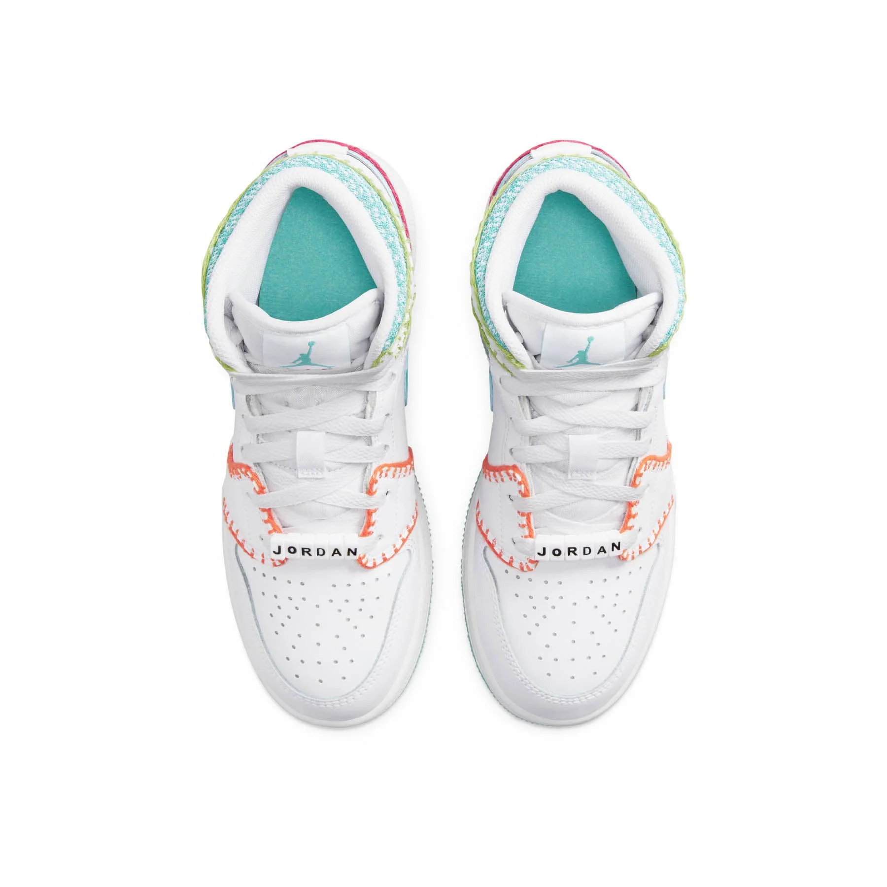 Air Jordan 1 Mid SE GS 'Multi Knit' - Image 3