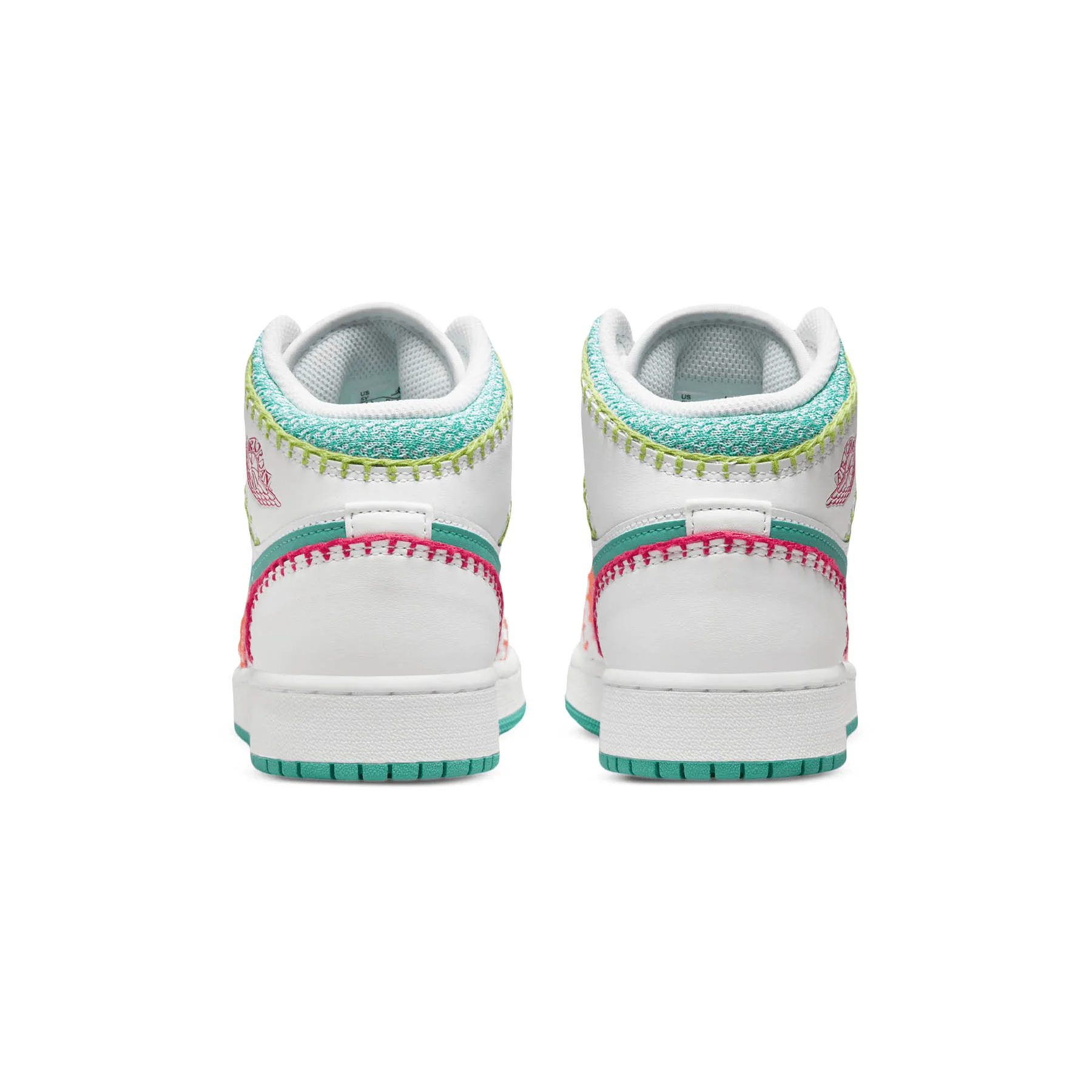 Air Jordan 1 Mid SE GS 'Multi Knit' - Image 5