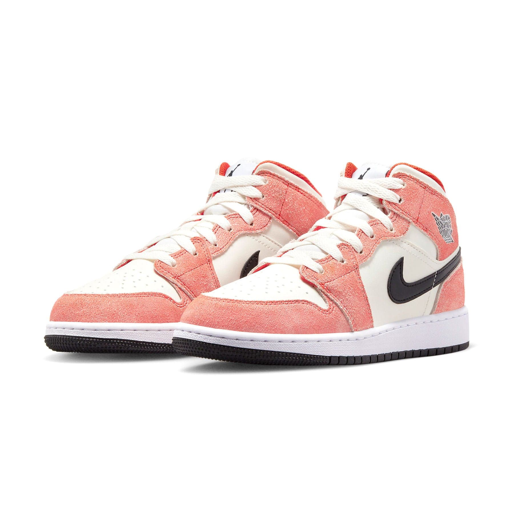 Air Jordan 1 Mid SE GS 'Orange Suede' - Image 2