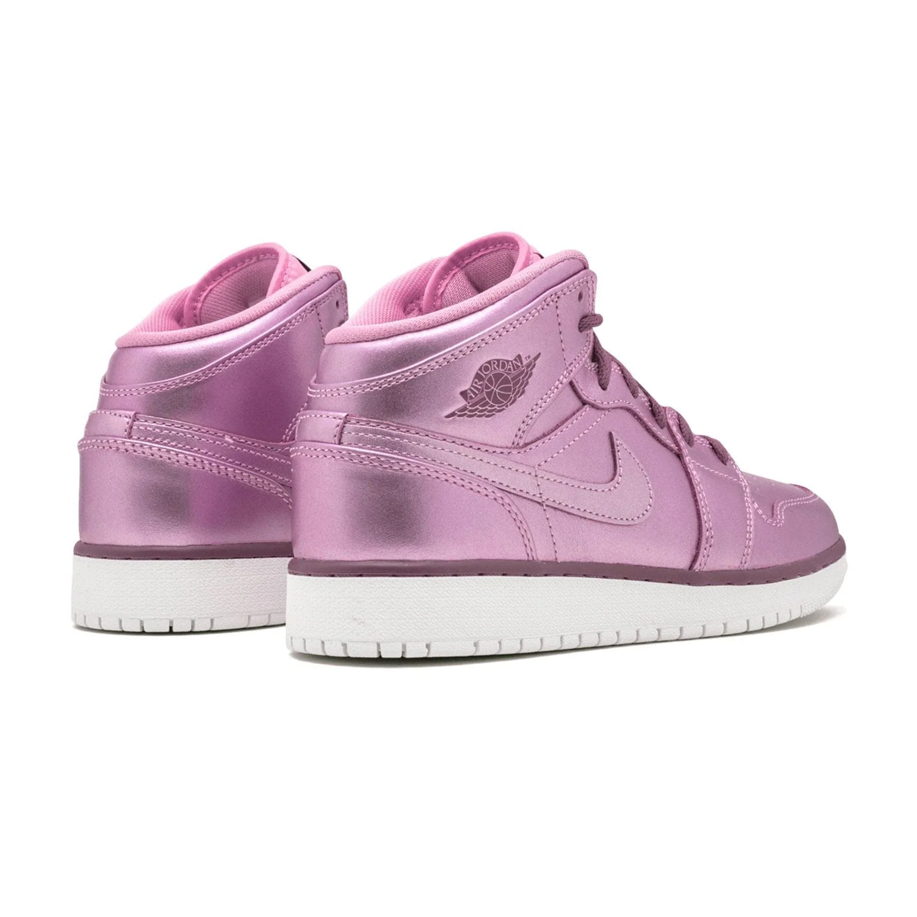 Air Jordan 1 Mid SE GS 'Pink Rose' - Image 3