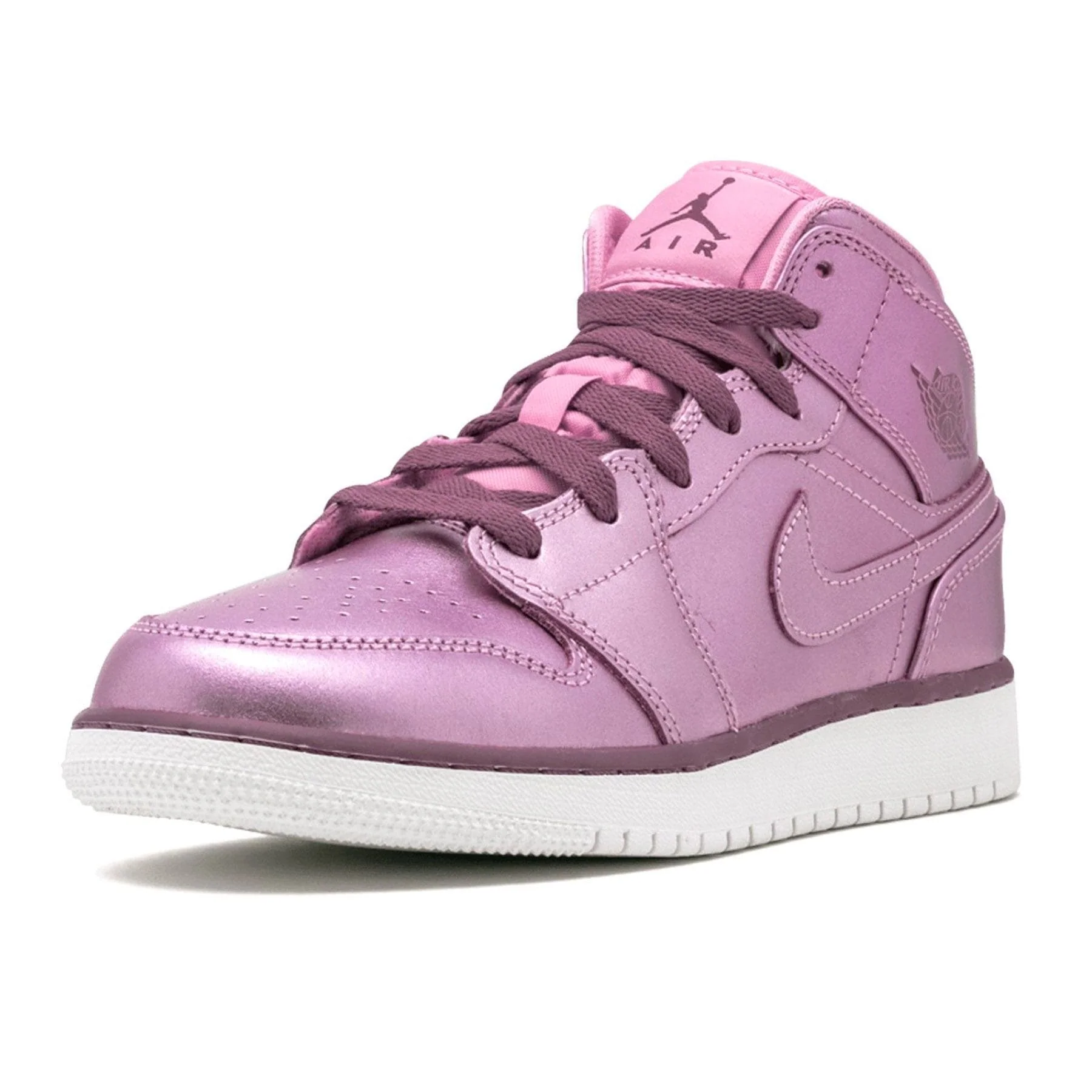 Air Jordan 1 Mid SE GS 'Pink Rose' - Image 4