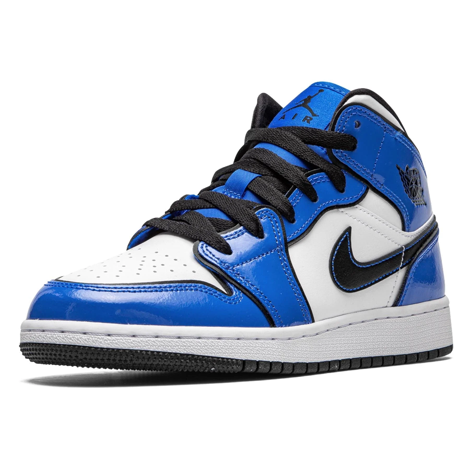 Air Jordan 1 Mid SE GS 'Signal Blue' - Image 4