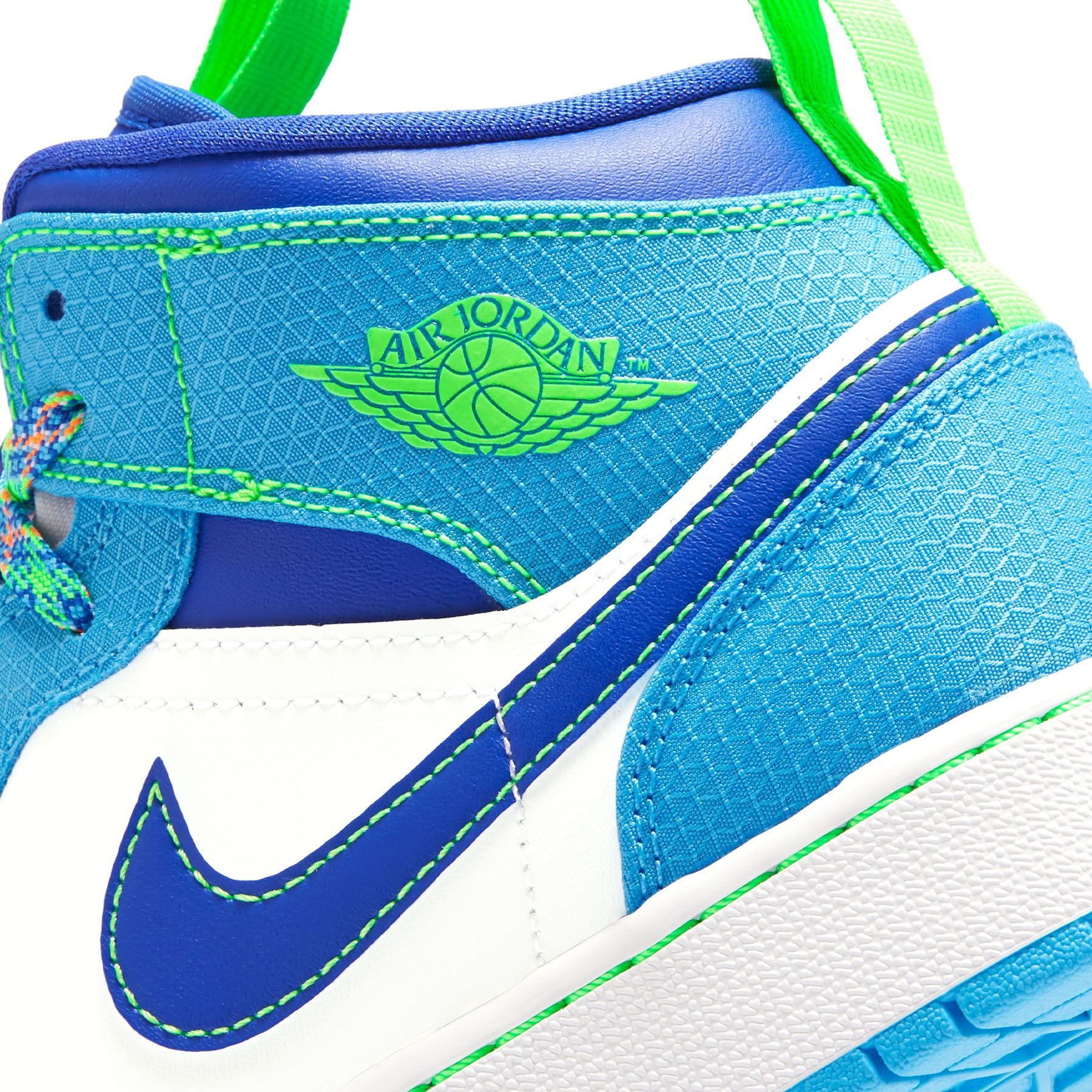 Air Jordan 1 Mid SE GS 'Sprite' - Image 7